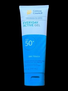 Cancer Council Everyday Active Gel SPF 50+ Sunscreen ♡